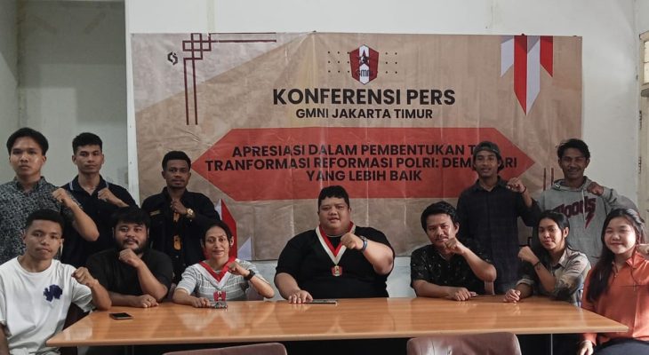 GMNI Jakarta Timur Apresiasi Pembentukan Tim Transformasi Reformasi Polri oleh Kapolri
