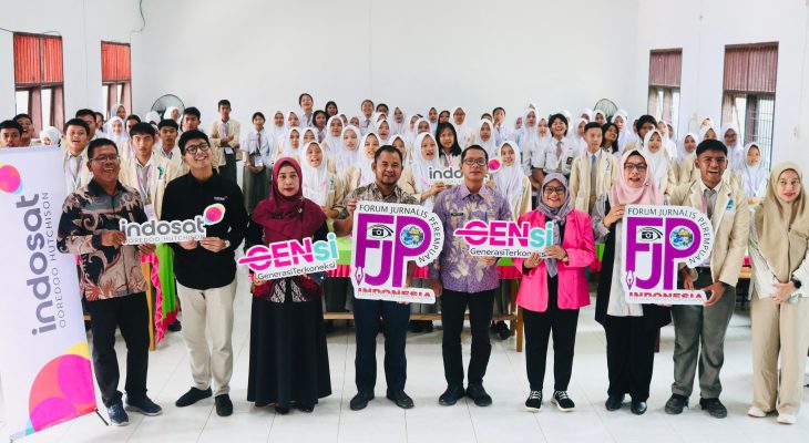 Indosat dan FJPI Sumut Gelar Workshop Literasi Digital untuk Pelajar Perempuan di Binjai