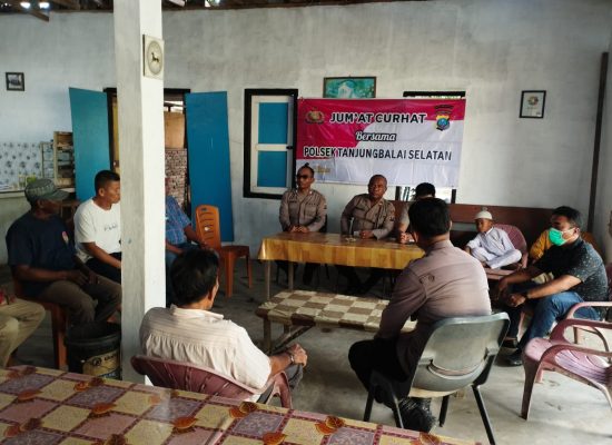 Melalui Jumat Curhat, Polres Tanjungbalai Dengarkan Keluhan Warga
