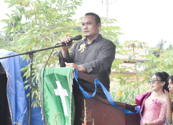 Andilo E Siahaan Berharap Pembangunan Gereja HKBP Pasar Baru Resort Sintanauli Berjalan Lancar