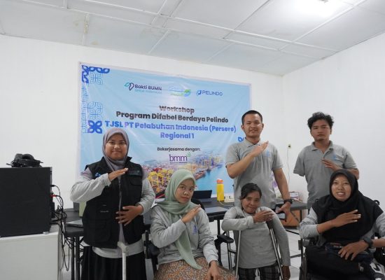 Pelindo Regional 1 Kembangkan “Rumah Difabel Berdaya”, Buka Peluang Kreatif bagi Penyandang Disabilitas