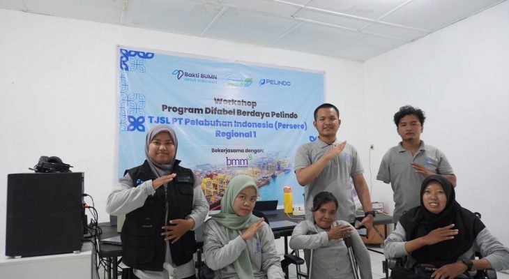 Pelindo Regional 1 Kembangkan “Rumah Difabel Berdaya”, Buka Peluang Kreatif bagi Penyandang Disabilitas