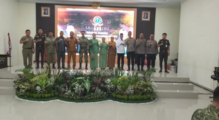 Polres Tanjung Balai Ikuti Kegiatan Ramah Tamah Danrem 022/PT