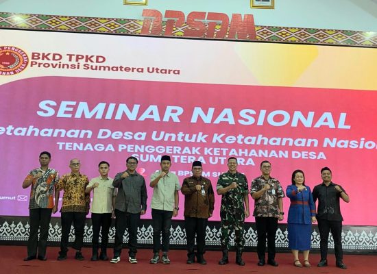 Study Ketahanan Desa (SKD) & Bela Negara Sukses Digelar, TPKD Apresiasi Gubernur Sumut