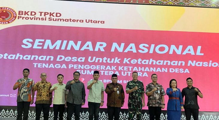 Study Ketahanan Desa (SKD) & Bela Negara Sukses Digelar, TPKD Apresiasi Gubernur Sumut