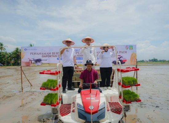 Kolaborasi BI Sumut, Pemkab Deli Serdang, dan Langkat Dorong Ketahanan Pangan Lewat Klaster Padi