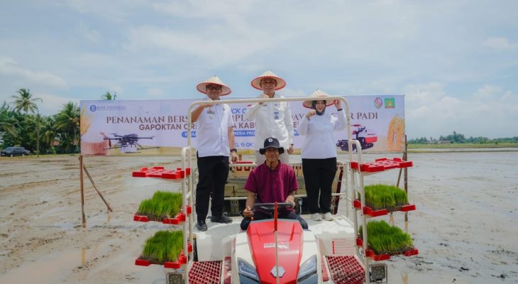 Kolaborasi BI Sumut, Pemkab Deli Serdang, dan Langkat Dorong Ketahanan Pangan Lewat Klaster Padi