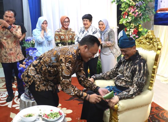 Kapolres Tanjungbalai Hadiri Penyambutan Kodaeral I Laksda TNI Deny Septiana, S.I.P MAP