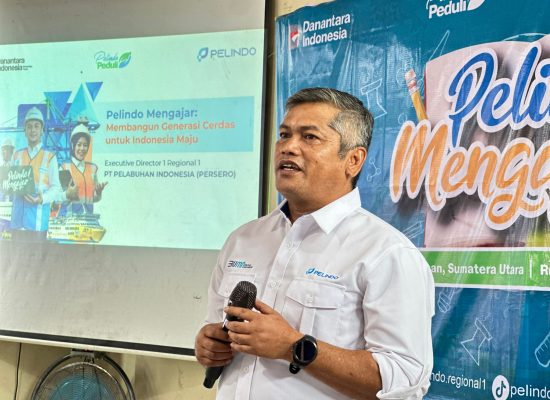 Pelindo Regional 1 Tanamkan Semangat Digitalisasi di SMK Hang Tuah Belawan
