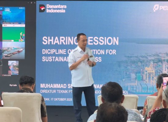 Pelindo Regional 1 Gelar Sharing Session Bersama Direktur Teknik untuk Perkuat Transformasi dan Kolaborasi Internal