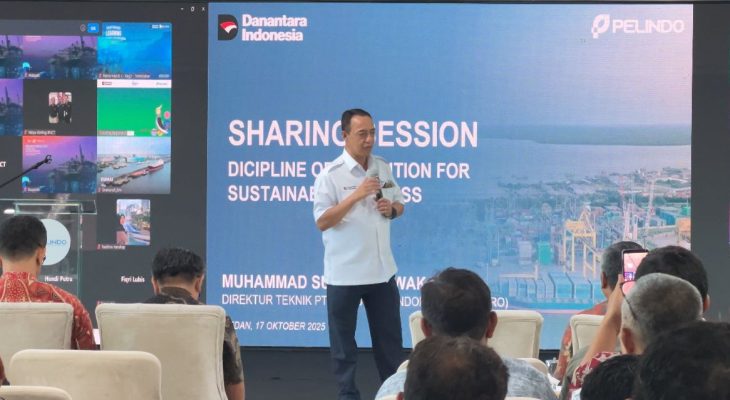 Pelindo Regional 1 Gelar Sharing Session Bersama Direktur Teknik untuk Perkuat Transformasi dan Kolaborasi Internal