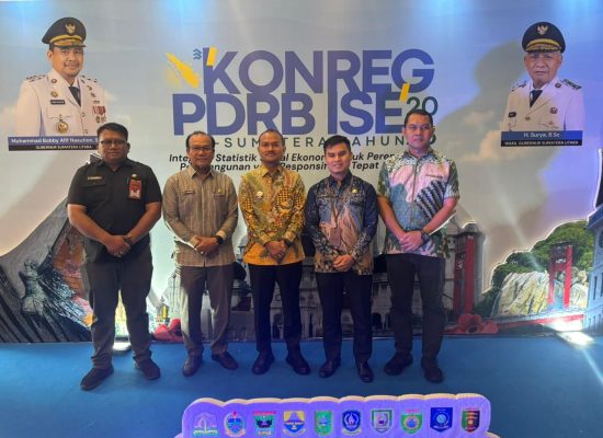 Wali Kota Tanjungbalai Hadiri Konreg PDRB-ISE 2025 se-Sumatera: Dorong Penguatan Kebijakan Berbasis Data