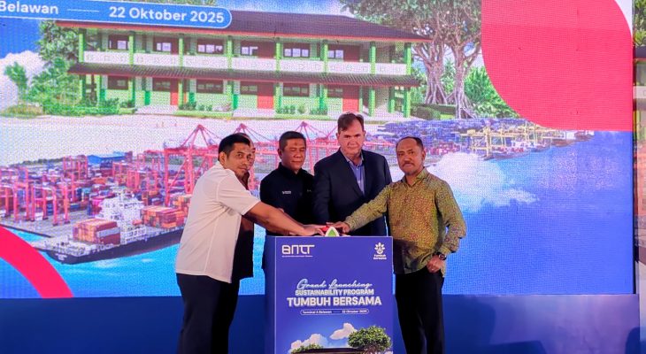 Executive Director 1 Pelindo Regional 1 Hadiri Grand Launching Program Keberlanjutan “Tumbuh Bersama”.