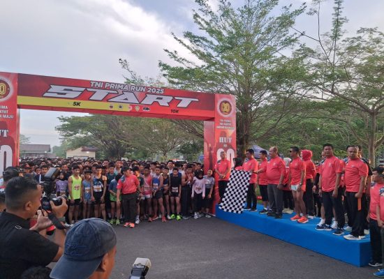 Kapolres Tanjungbalai Hadiri “Prima Run 5K dan 10K” Dalam Rangka HUT TNI ke-80 Tahun 2025