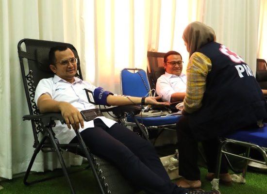 Sinergi PLN dan PMI, 124 Kantong Darah Terkumpul di Hari Listrik Nasional ke-80