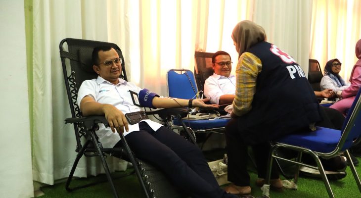 Sinergi PLN dan PMI, 124 Kantong Darah Terkumpul di Hari Listrik Nasional ke-80