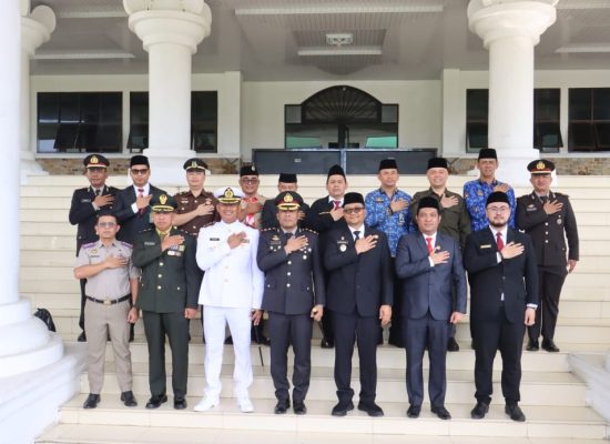 Khidmat dan Penuh Semangat, Kapolres Tanjungbalai Ikuti Upacara Sumpah Pemuda