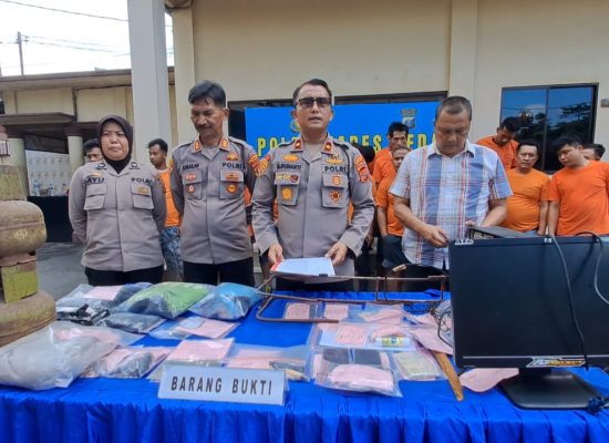 Polsek Sunggal Buktikan Kinerja, 18 Kasus Terungkap dalam Sebulan