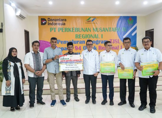 PTPN IV Regional I Tegaskan Komitmen Sosial: Rp1 Miliar Dana TJSL Triwulan III 2025, Dorong Kualitas Hidup Masyarakat Medan