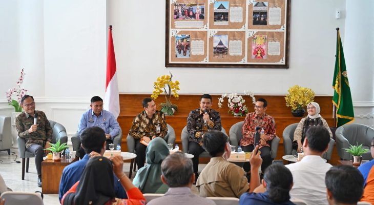 Gubernur Bobby Nasution Bantu DP Rumah untuk Wartawan
