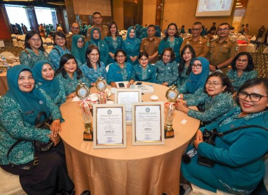 Di Bawah Kepemimpinan Ny Liswati, TP PKK Pematangsiantar Raih Juara Lomba Tingkat Sumut