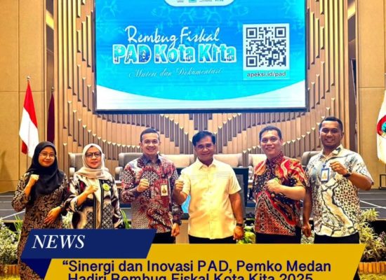 Pemko Medan Ikuti “Rembug Fiskal Kota Kita” untuk Perkuat Pengelolaan PAD