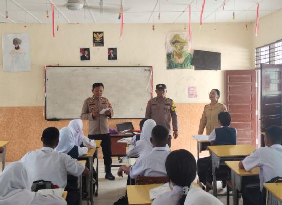 Polsek Datuk Bandar Sosialisasikan SPMB SMA KEMALA TARUNA BHAYANGKARA TA 2026-2027