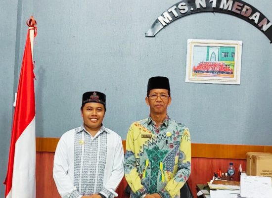 Ivan Suaidi Hidupkan Semangat Siswa MTsN 1 Medan: ‘Senjata Terhebat Adalah Kemauan!’