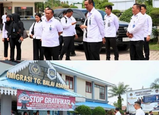 Inspektur Wilayah I Kemenimipas Dukung Kanim TBA Raih Predikat WBK