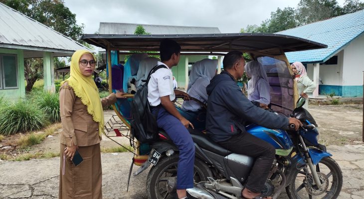 Kasek SMPN 6 Siabu:  Odong-odong Merupakan Penunjang Sarana Prasarana Pendidikan