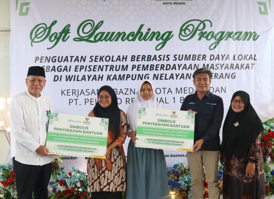 Pelindo dan BAZNAS Medan Dorong Pendidikan Berbasis Potensi Lokal di Belawan