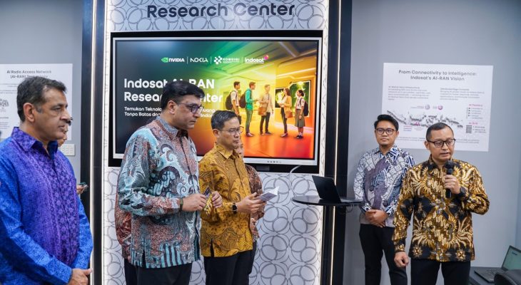 Indosat Gandeng Nokia dan NVIDIA Bangun Pusat Riset AI-RAN Pertama di Asia