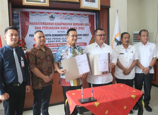 Pemko Gunungsitoli Gandeng Bank Sumut Wujudkan Tata Kelola Keuangan Daerah yang Transparan
