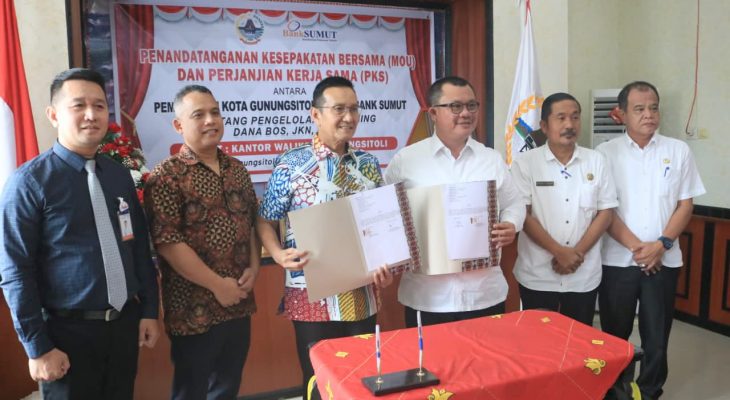 Pemko Gunungsitoli Gandeng Bank Sumut Wujudkan Tata Kelola Keuangan Daerah yang Transparan