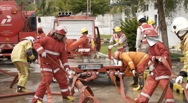 Uji Kesiapsiagaan, Pertamina Patra Niaga Sumbagut Laksanakan Simulasi Keadaan Darurat di Padang