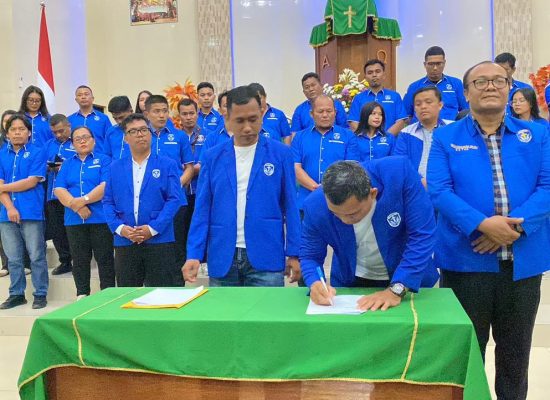 Usai Dilantik, Jon Roi Purba Tegaskan GAMKI Pematangsiantar Hadir Untuk Menyemai Benih Kebajikan