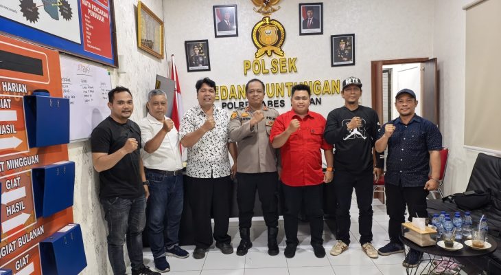 Forwatun Sambangi Kapolsek Medan Tuntungan, Bahas Program Sosial 2026