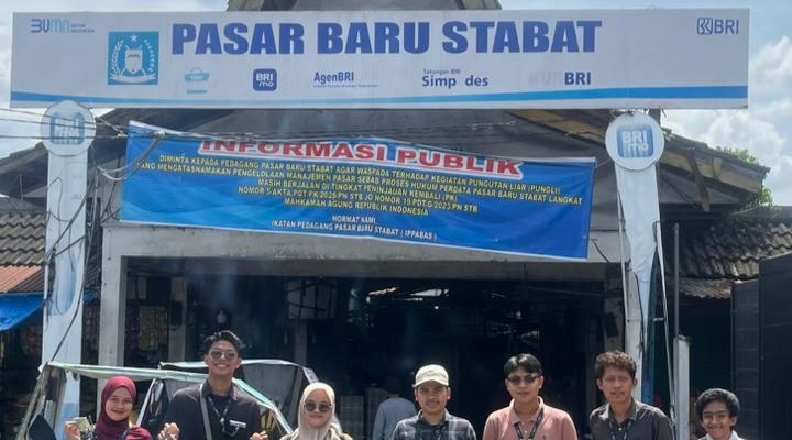Peserta LK-2 HMI Langkat Gelar Analisis Sosial di Pasar Baru Stabat, Ungkap Permasalahan UMKM