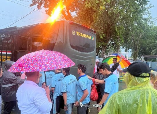 Rutan Pangkalan Brandan Terendam Banjir, Kanwil Ditjen Pas Sumut Evakuasi 435 WBP