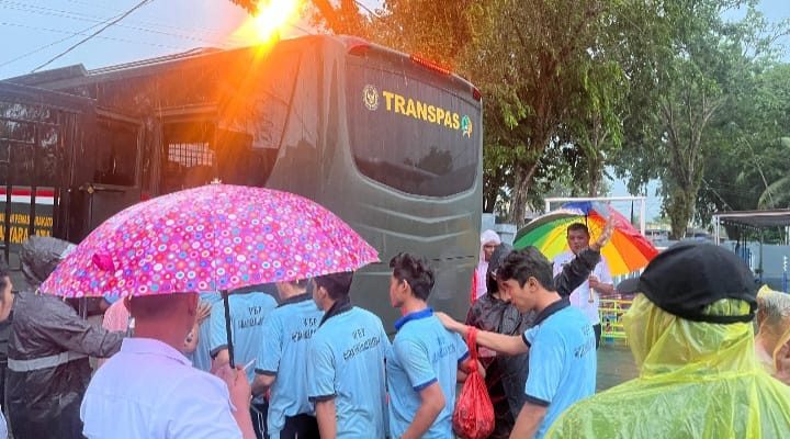 Rutan Pangkalan Brandan Terendam Banjir, Kanwil Ditjen Pas Sumut Evakuasi 435 WBP