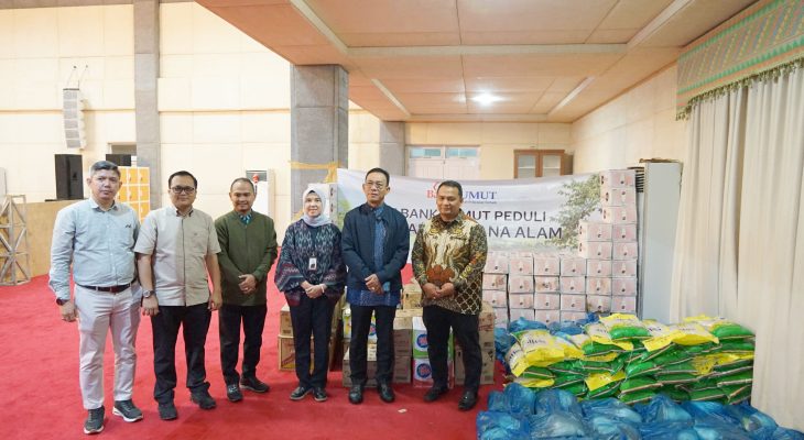 Bank Sumut Peduli Salurkan Bantuan untuk Korban Bencana Alam