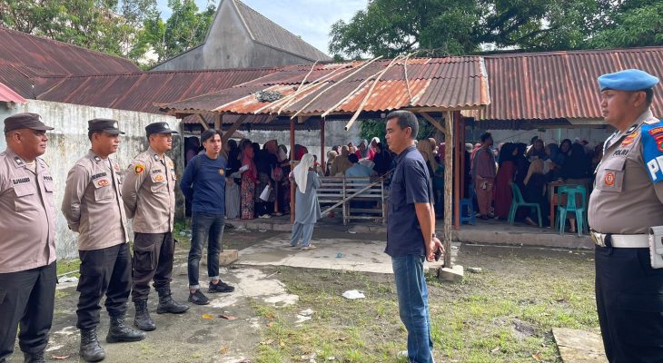 Polres Tanjungbalai Kawal Ketat Penyaluran Bantuan BLTS Kesra