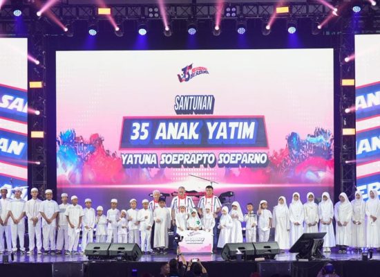 Puncak Perayaan 35 Tahun JNE dengan “Bergerak Bersama” di GBK Basket Hall