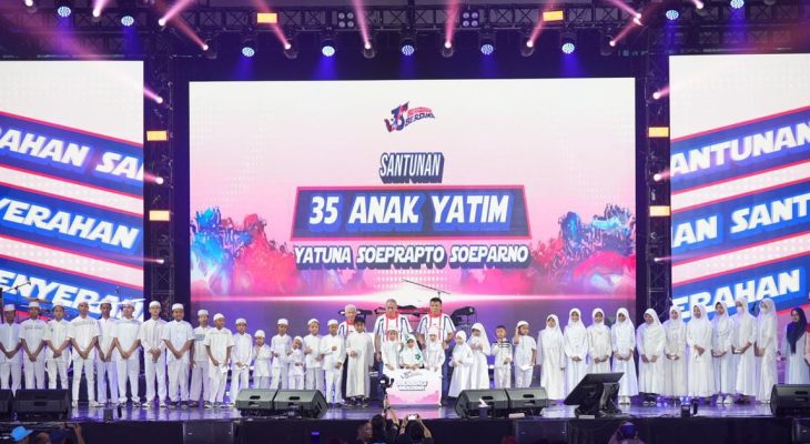 Puncak Perayaan 35 Tahun JNE dengan “Bergerak Bersama” di GBK Basket Hall