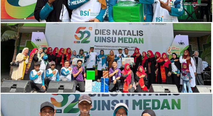 UIN Sumatera Utara Rayakan Dies Natalis ke-52, Teguhkan Arah Menuju Pengakuan Internasional