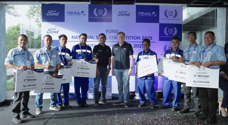 Ford Tingkatkan Standar Layanan, RMA Indonesia Gelar Ford National Skill Competition 2025