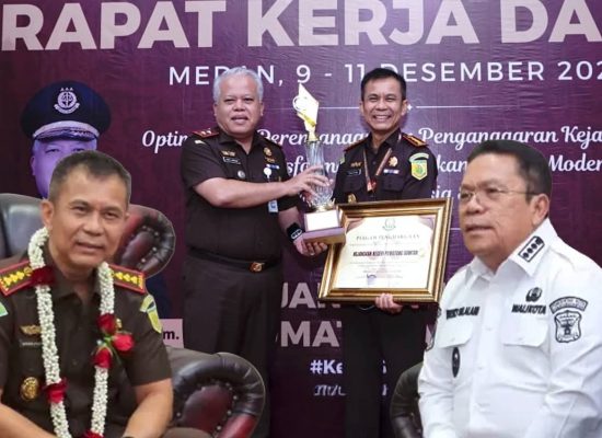 Wali Kota Wesly Apresiasi Kejari Pematangsiantar Raih Tiga Penghargaan di Rakerda Kejati Sumut