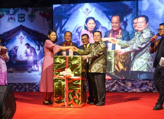 Wali Kota Wesly Hadiri Perayaan Natal Perdana Umat Katolik se-Kota Pematangsiantar