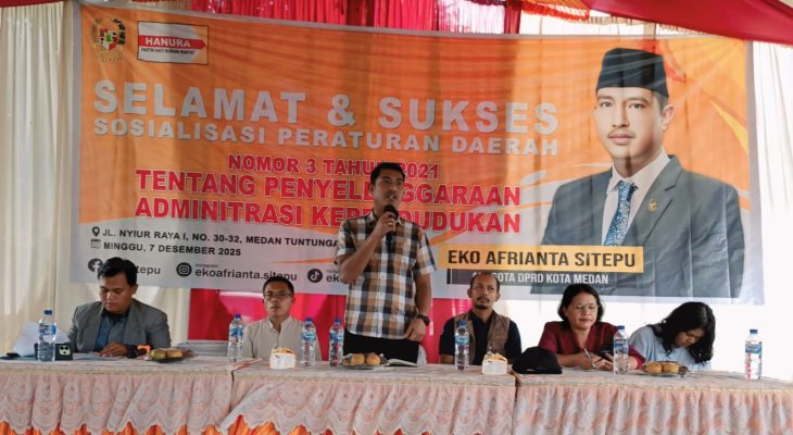 Eko Afrianta Sitepu Tekankan Pentingnya Data Akurat, Warga Keluhkan Penerima Bansos yang Sudah Meninggal