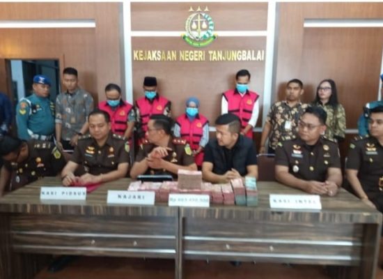 Kejari Tanjungbalai Tahan Empat Tersangka Korupsi Dana Hibah KPU Rp16,5 Miliar